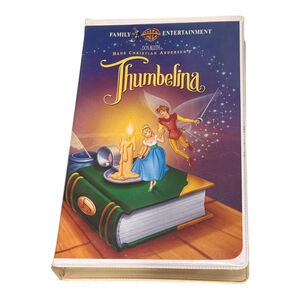 Thumbelina VHS Tape 1994 Warner Home Video Family Entertainment Animated